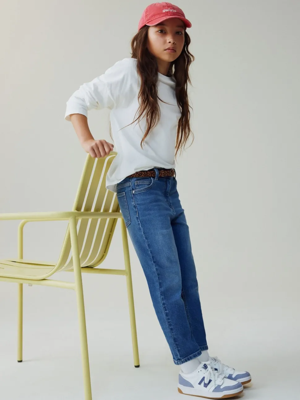 Mid Blue Slim Stretch Jeans (3-16yrs)