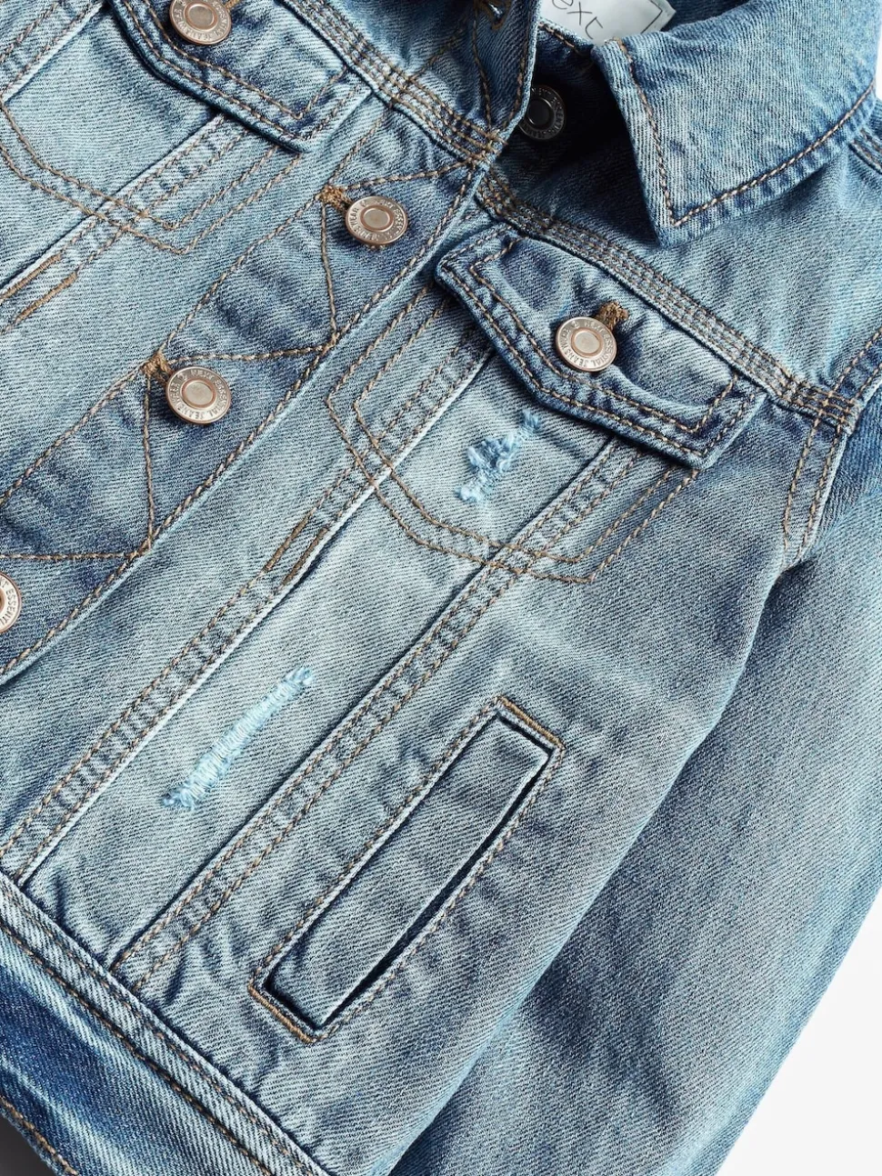 Mid Blue Western Jacket (3-16yrs)