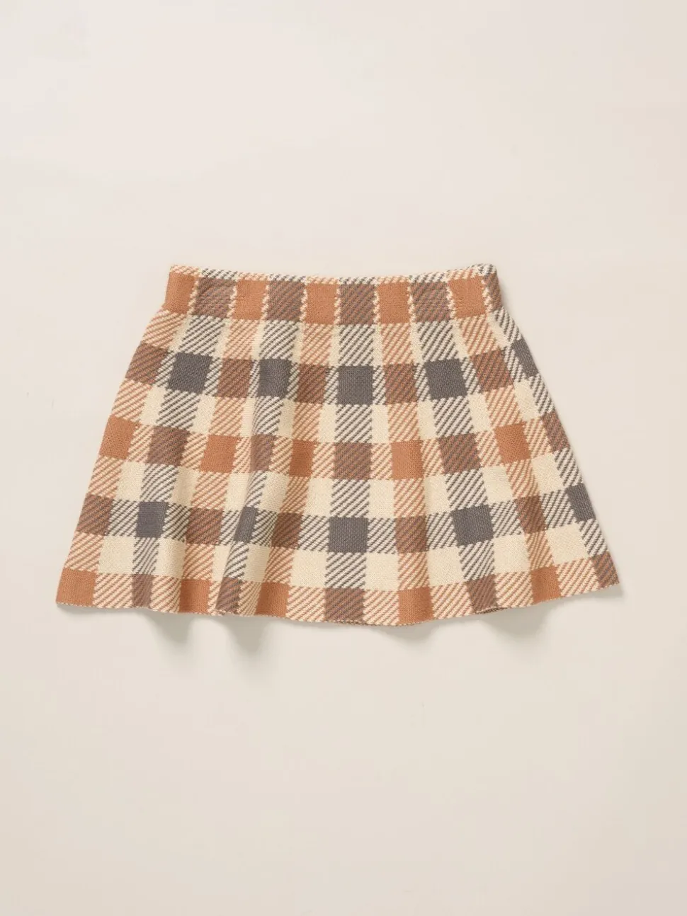 Miss Brown True Knit Cardigan and Check Skirt Set