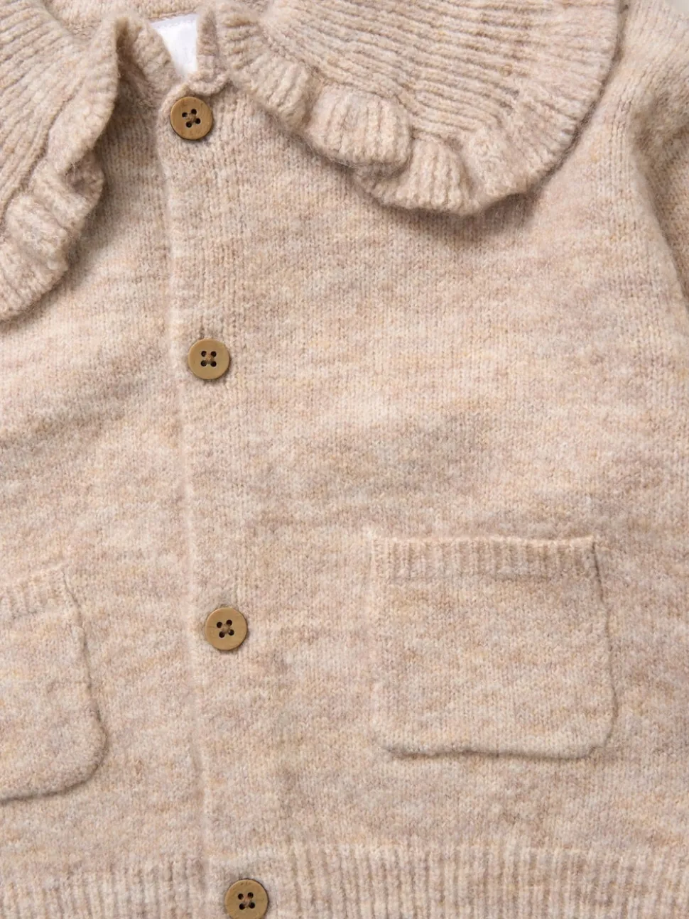 Miss Brown True Knit Cardigan and Check Skirt Set