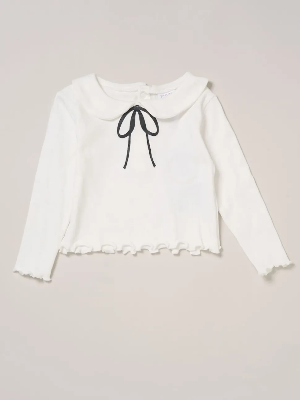 Miss Faux Fur White Gilet Bag Rib Top and Skirt Set