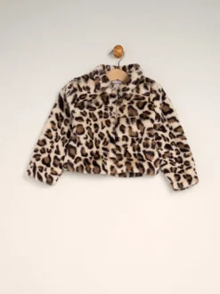 Miss Fur Jacket and Dress Outfit Set