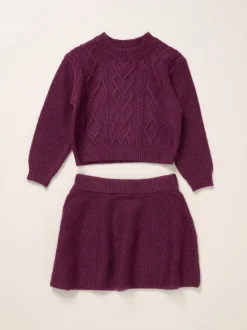Miss Knit Jumper and Skirt Set
