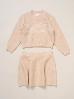 Miss Knit Jumper and Skirt Set