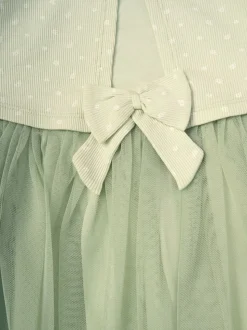 Miss Mock Cardigan Dress For Baby