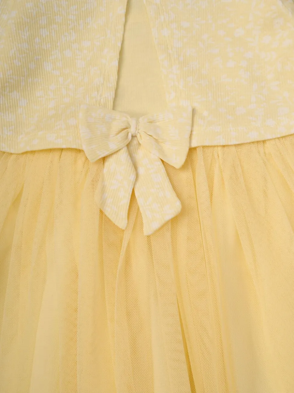 Miss Mock Cardigan Dress For Baby