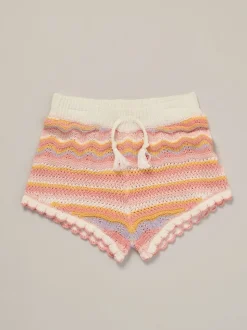 Miss True Knit Top Shorts and Headband Outfit Set