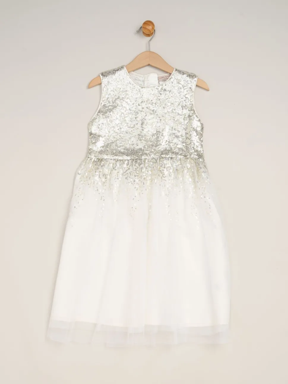 Miss Waterfall Sequin Dress and Faux Fur Bolero Set