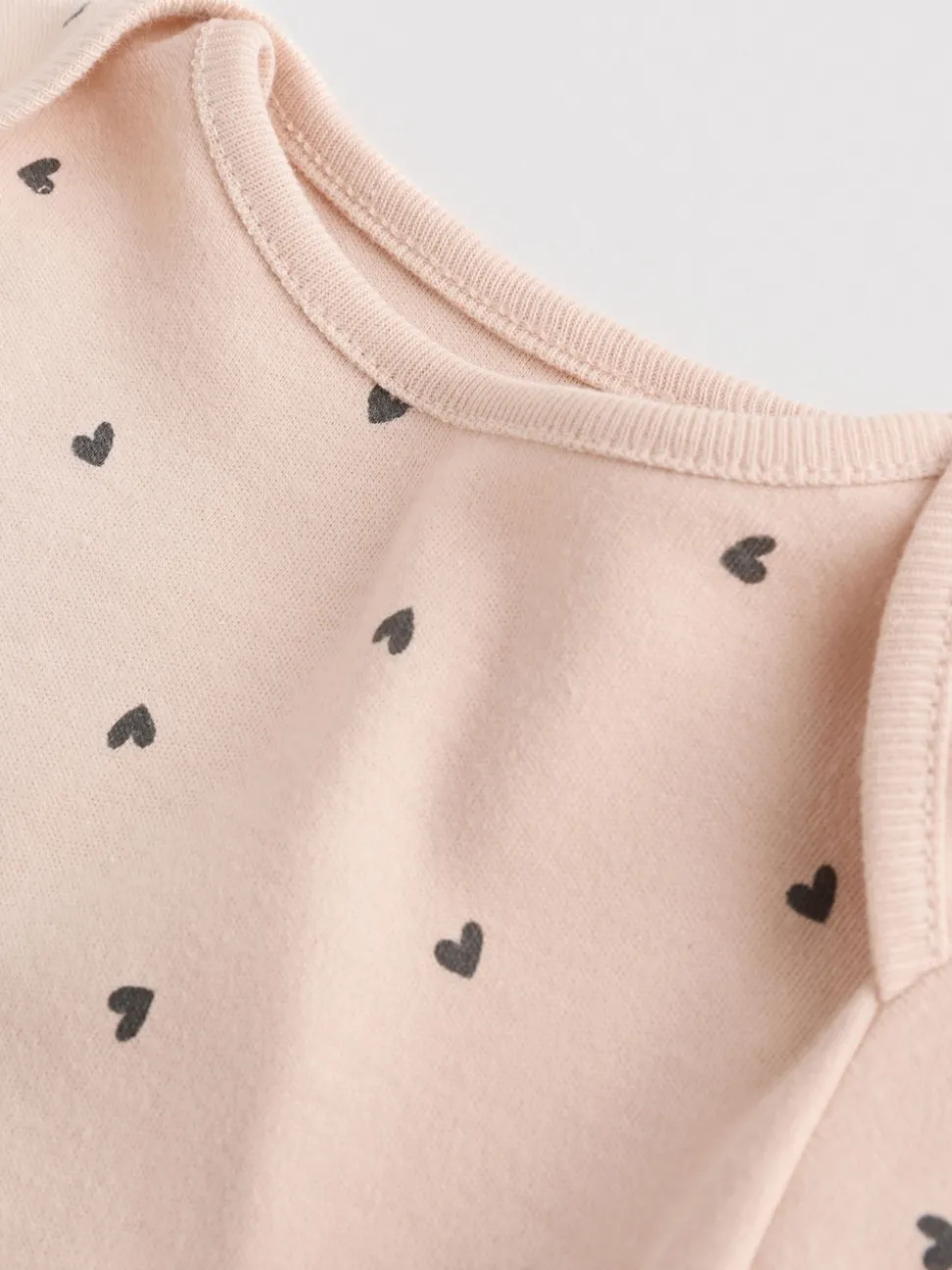 Monochrome Long Sleeve Baby Bodysuits 5 Pack