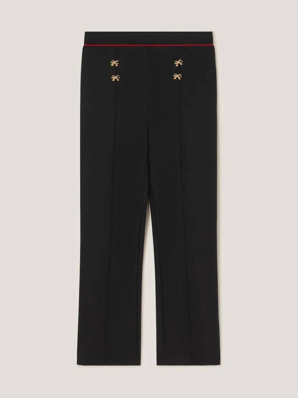 Monsoon Black Bow Ponte Leggings