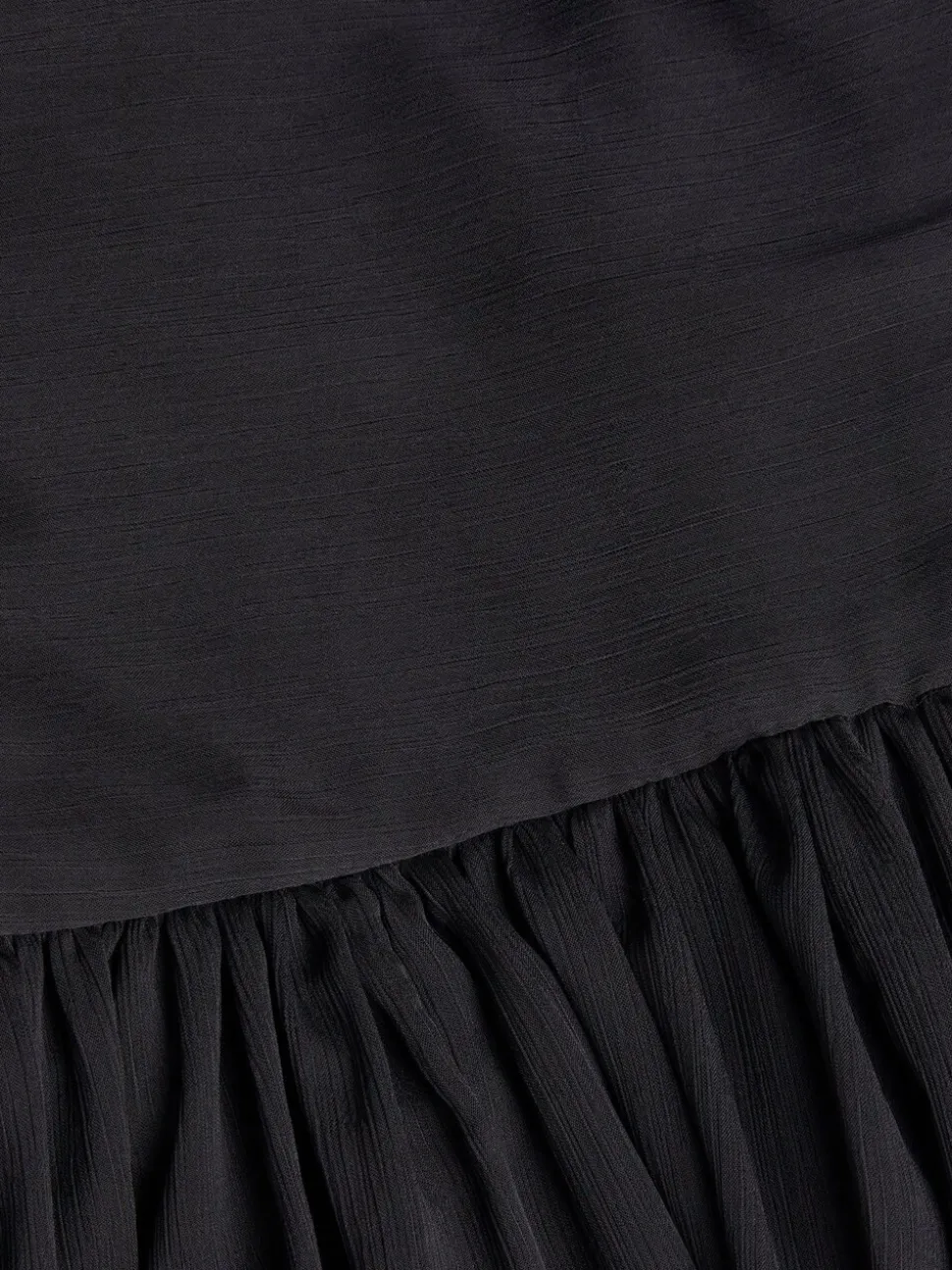 Monsoon Black Texas One Shoulder Prom Dress