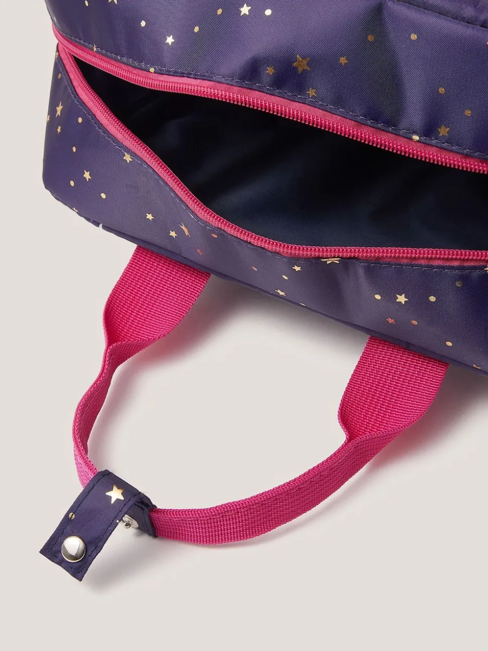 Monsoon Blue Floral Print School Backpack