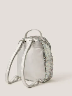 Monsoon Blue Glitter Charm Backpack