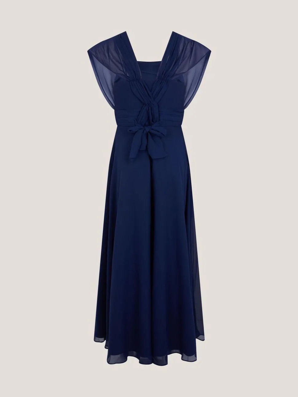 Monsoon Blue Maddison Multiway Chiffon Dress