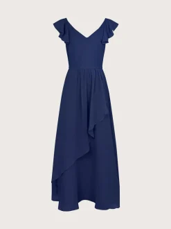Monsoon Blue Monsoon Indi Tie-Back Prom Dress