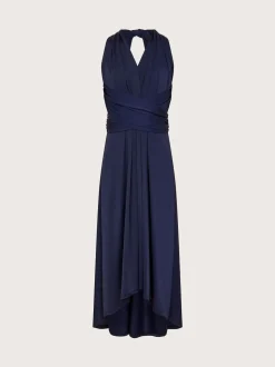 Monsoon Blue Monsoon Tia Twist Prom Dress