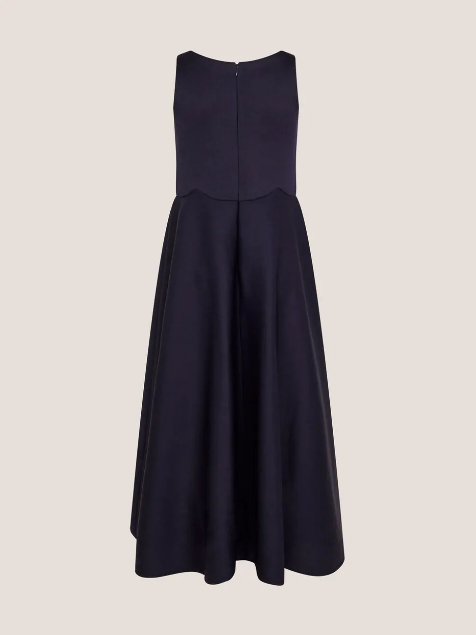 Monsoon Blue Sleeveless Sequin Prom Dress