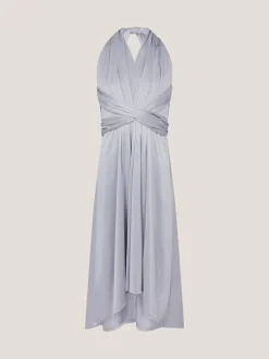 Monsoon Blue Tia Twist Prom Dress