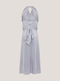 Monsoon Blue Tia Twist Prom Dress