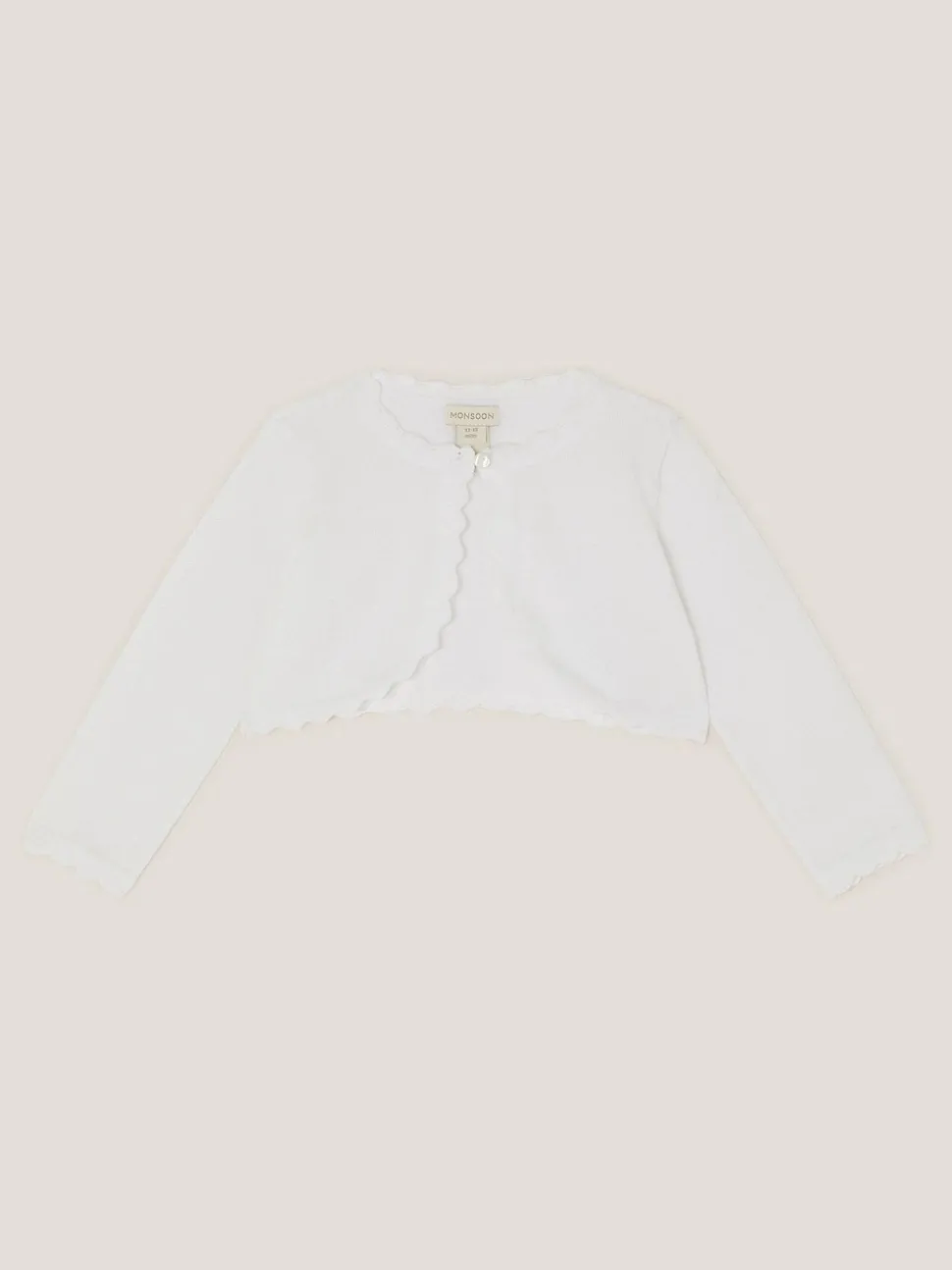 Monsoon Cream Baby Maeve Cardigan