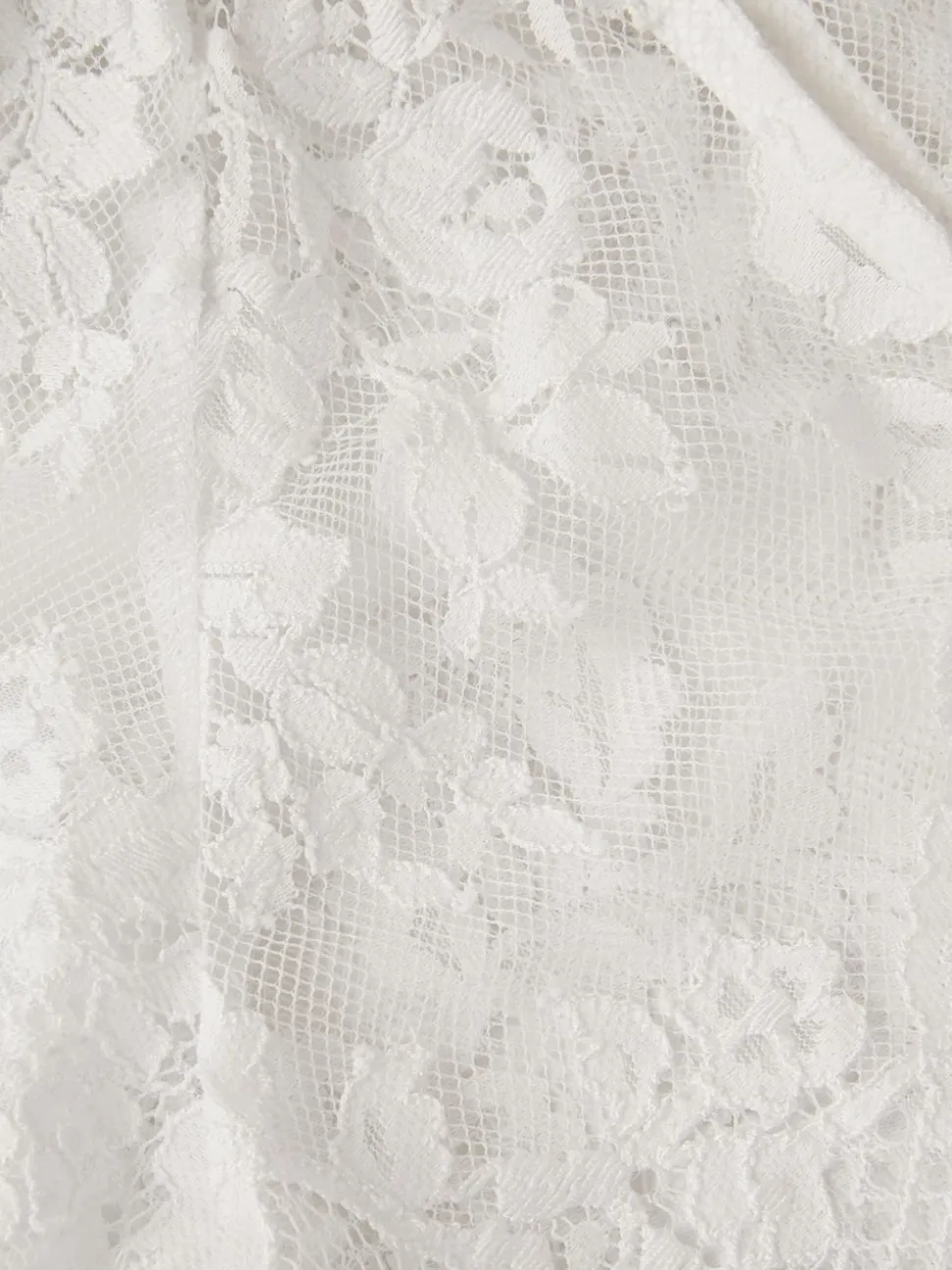 Monsoon Cream Lola Lace Short Sleeve Cover Up
