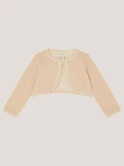 Monsoon Gold Baby Maeve Cardigan