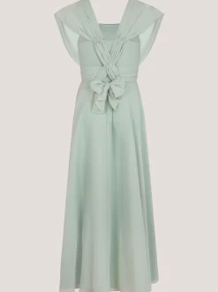 Monsoon Green Maddison Multiway Chiffon Dress