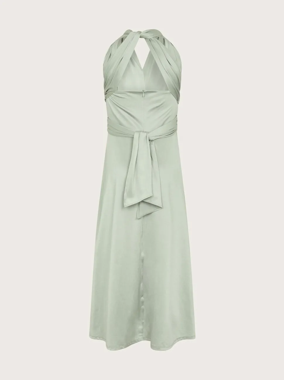 Monsoon Green Monsoon Tia Twist Prom Dress