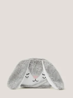 Monsoon Grey Flopsy Fluffy Bunny Bag