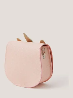 Monsoon Natural Embellished Unicorn Bag