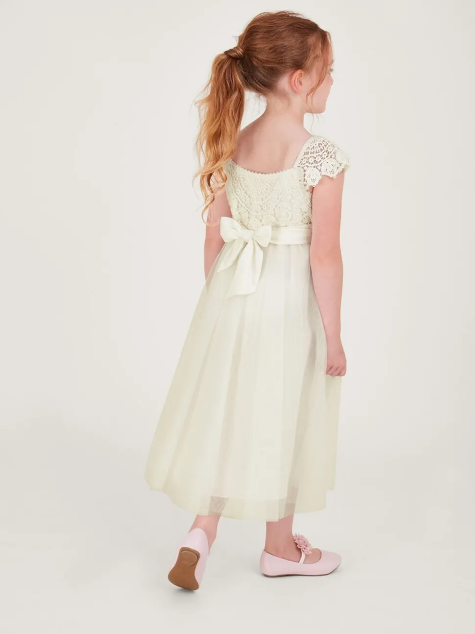 Monsoon Natural Estella Dress