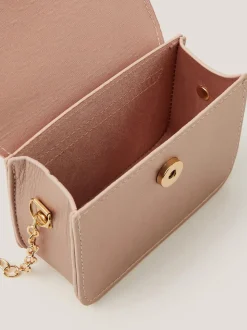 Monsoon Pink Mini Glitter Bag & Bow Hair Clips Set