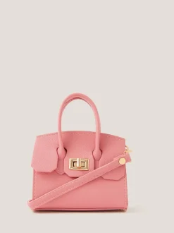 Monsoon Pink Mini Portobello Handbag