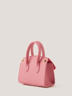 Monsoon Pink Mini Portobello Handbag