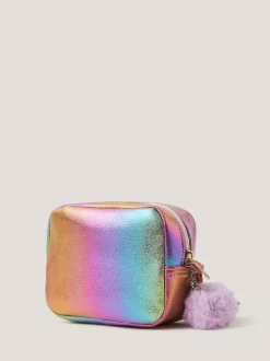 Monsoon Pink Quilted Rainbow Bag