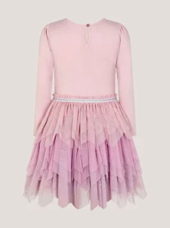 Monsoon Purple Floral Sequin Embellished Disco Dress