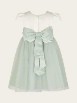 Monsoon Sage Tulle Baby Flower Girl Dress