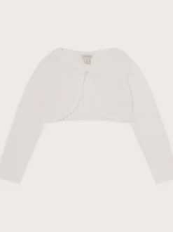 Monsoon White Niamh Cardigan