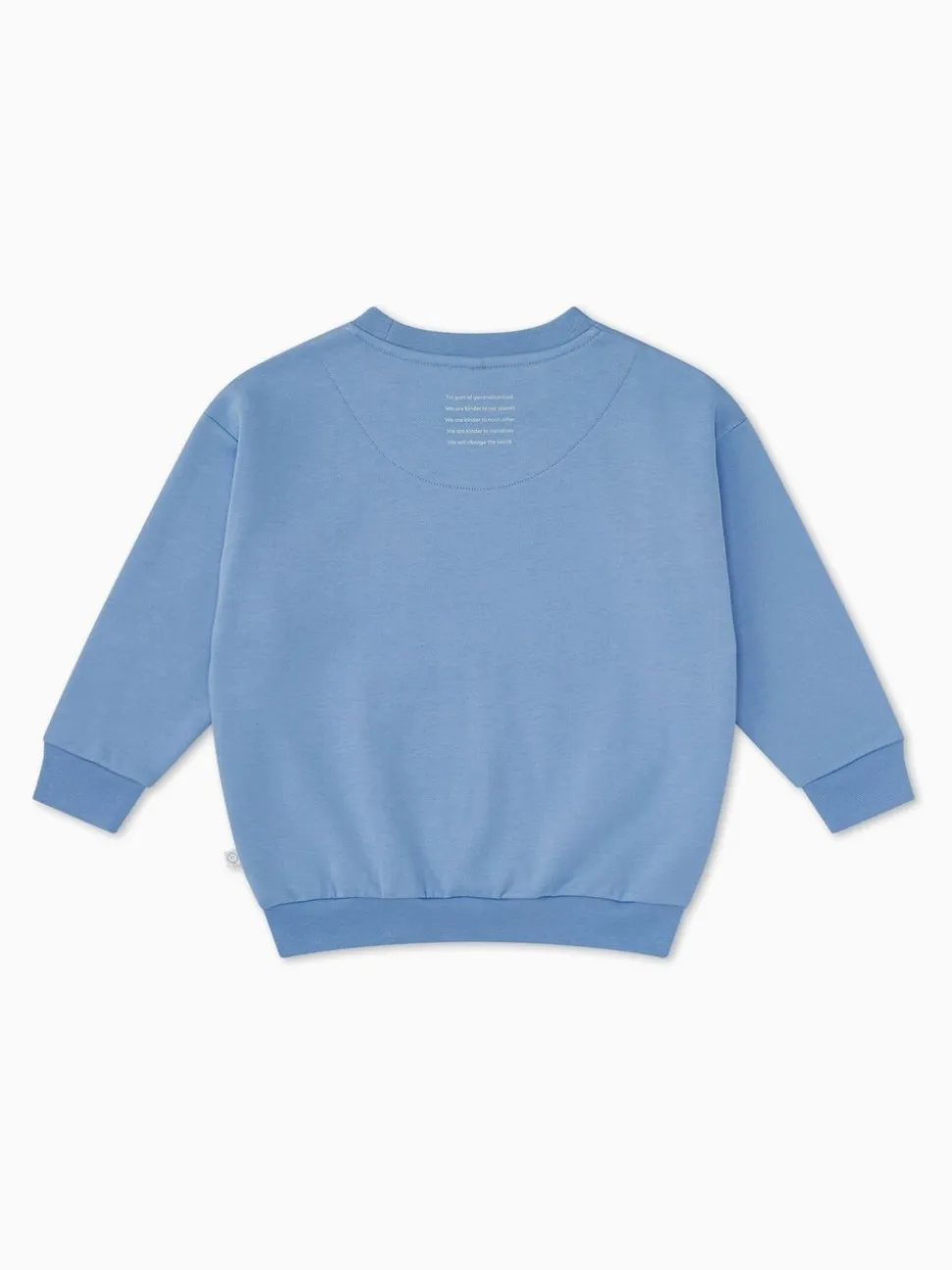 MORI Blue Cotton Comfy Baggy Sweatshirt