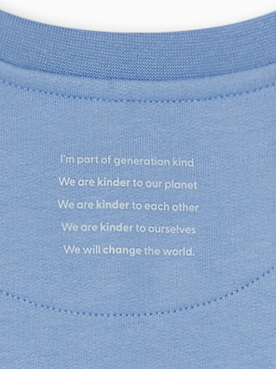 MORI Blue Cotton Comfy Baggy Sweatshirt