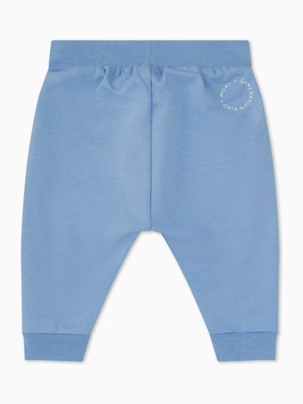 MORI Blue 100% Cotton Comfy Joggers