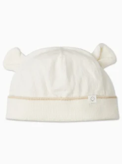 MORI Cream Cotton Knitted Jumper & Leggings Baby Gift Set