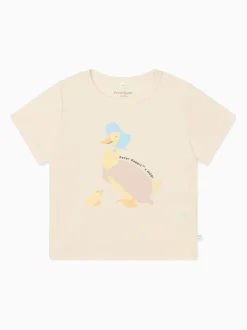 MORI Cream Jemima Puddleduck Short Sleeve T-Shirt