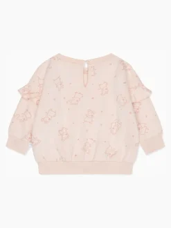 MORI Cream Peppa Pig Oversized Sweatshirt