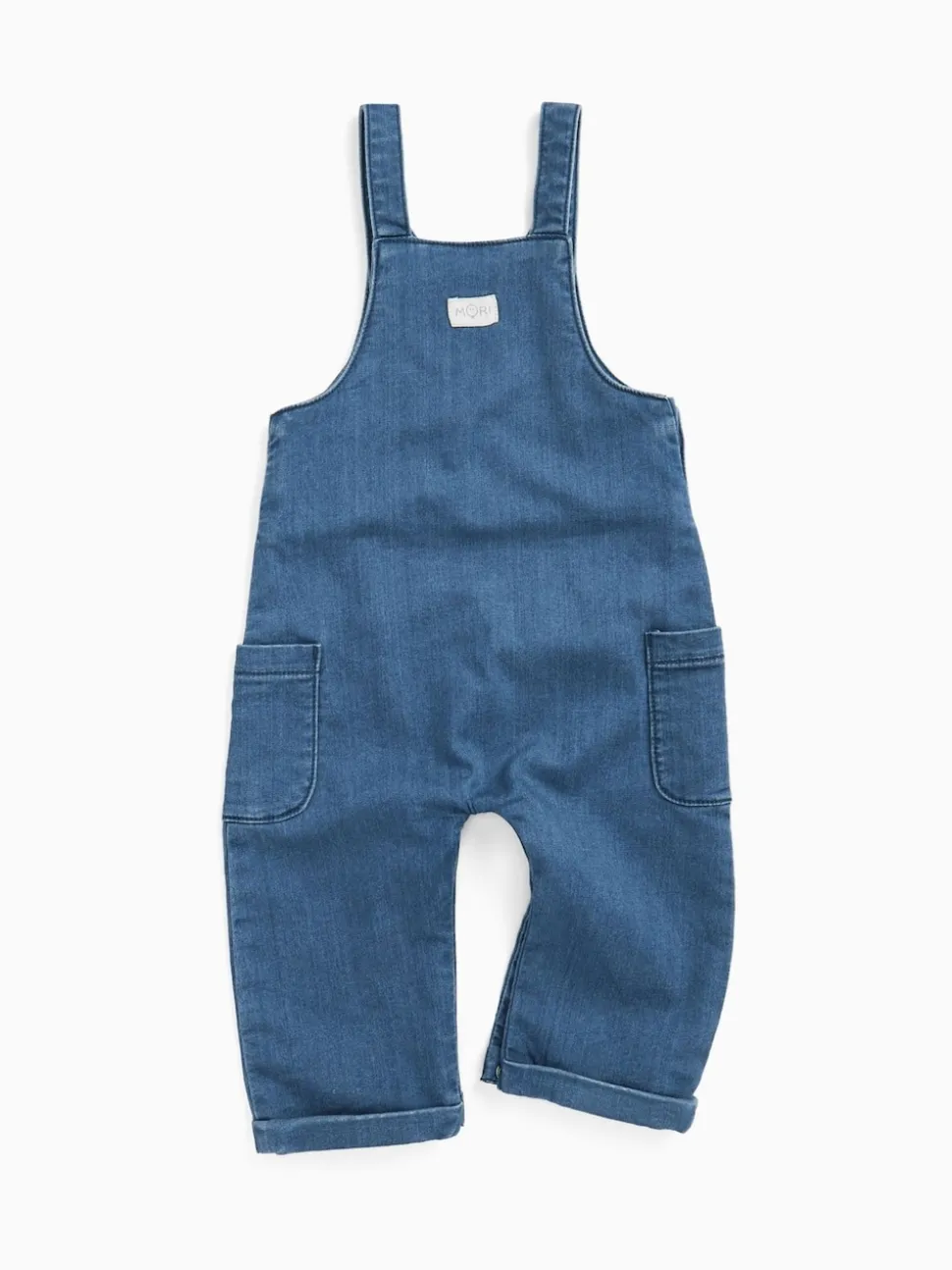 MORI Denim Blue Supersoft Dungarees