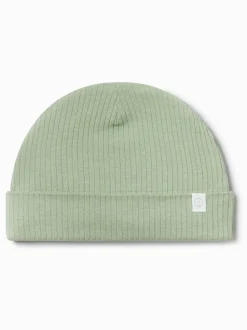 MORI Green Stretch Baby Hat
