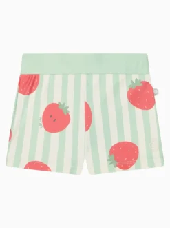 MORI Green Stripe Swim Shorts UPF 50+