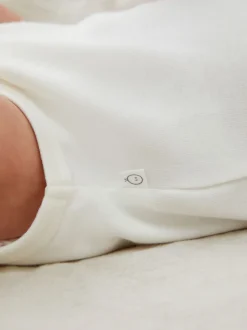 MORI Natural Supersoft Short Sleeve Bodysuit