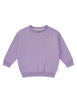 MORI Purple Cotton Comfy Baggy Sweatshirt