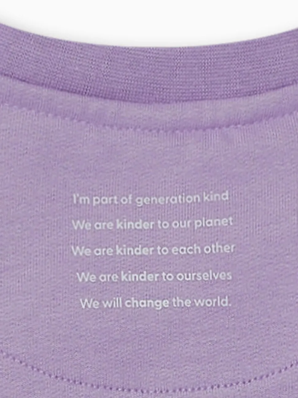 MORI Purple Cotton Comfy Baggy Sweatshirt